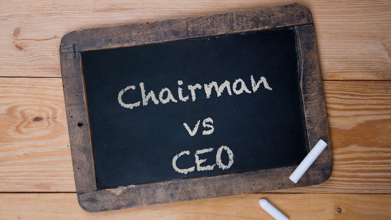 Chair - CEO power struggles