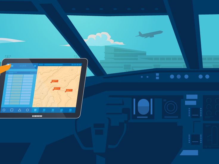 Do not sit in the cockpit if you cannot read a map