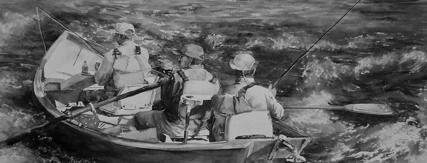 The fisherman’s credo; deserve your seat