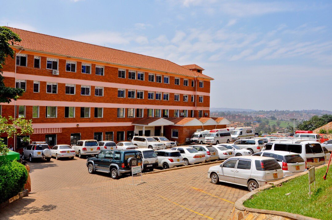 Kibuli Hospital is very efficient, at the front desk