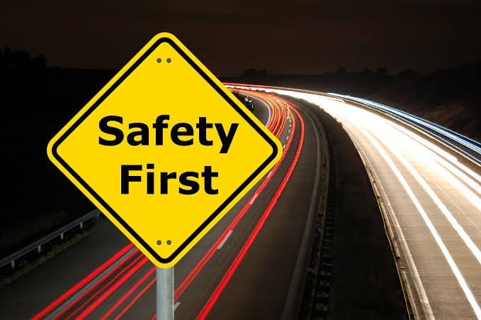 Learn to be patient on the road and drive safe