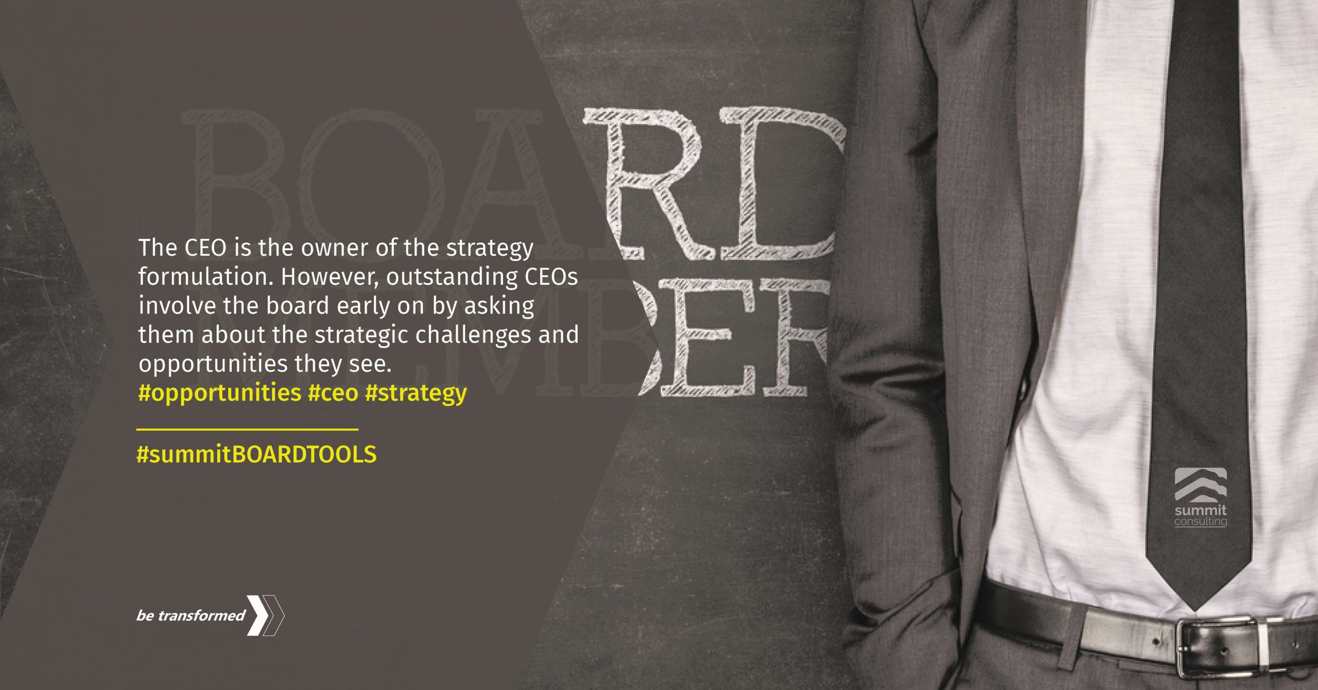 Strategy and the board, who is getting it right?